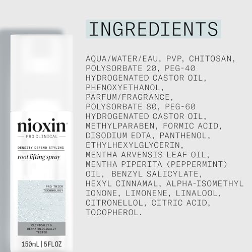Nioxin 3D Styling Pro Thick Thickening Spray 5.07 Ounce