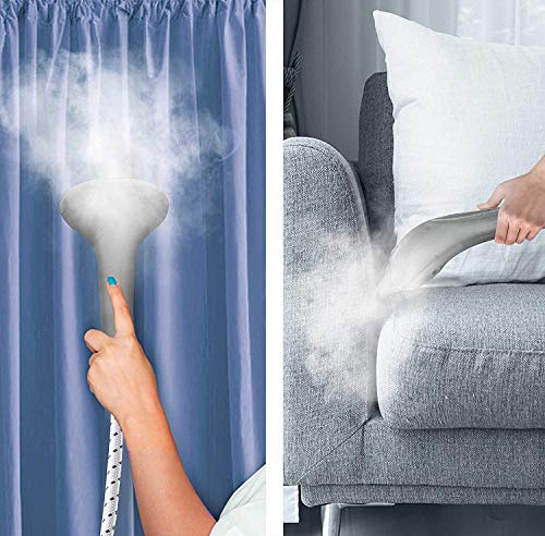 pursteam Full Size Garment Tela Steamer profesional heavy duty líder de la Industria 2.5 Litro (85 fl. oz.) tanque de agua de la Producción más de 60 min de vapor continuo con 4 Nivel vapor ajuste