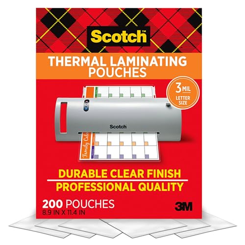 Scotch Brand Pro Thermal Laminator, Never Jam Technology Automatically Prevents Misfed Items