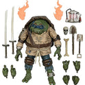 NECA Universal Monsters TMNT Figura de acción a Escala de 18 cm Ultimate Leonardo Jorobado