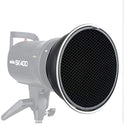 Godox Reflector estándar de 7 pulgadas/18 cm difusor con 20/40/60 Grados Panal de Abeja Rejilla para Bowens Mount Studio luz estroboscópica Flash