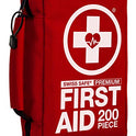 Kit de primeros auxilios profesional de 200 piezas para el hogar, el coche o el trabajo: Suministros médicos de emergencia para camping, caza, senderismo al aire libre y supervivencia