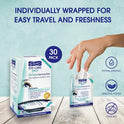 Dr. Fischer Daily hygienic & hydrating eyelid wipes- Complementary aid for dry eye syndrome & cleanse the eye area of ocular secretions. Moisture enriched to effectively clean & moisturize (30 Wipes)