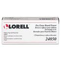 Lorell Borrador de borrado en seco, 2-3/16 x 5-3/16 x 1-5/16 pulgadas, negro