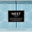 NEST Fragrances Ocean Mist & Sea Salt - Juego de Vela y difusor de Varillas