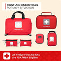 Kit de primeros auxilios – Equipado con suministros médicos para emergencias, supervivencia, senderismo, mochilero, camping, viajes, coche y ciclismo. Prepárate en casa y en el trabajo