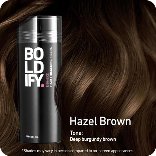 BOLDIFY Fibras Capilares para Cabello Fino Polvo Pelo Hombre – Botella – Relleno Natural, Oculta al Instante la Pérdida de Cabello – Fibra Capilar Hombre, Mujer