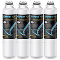 Icepure DA2900020B replacement refrigerator water filter For Samsung DA2900020B,DA2900020A,HAF-CIN（4-Pack）