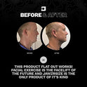 Jawzrsize Ejercitador de mandíbula, cara y cuello Pop 'N Go, define tu mandíbula, delgada y tonifica tu cara, luce más joven y saludable, ayuda a reducir el estrés y los antojos, ejercitador facial