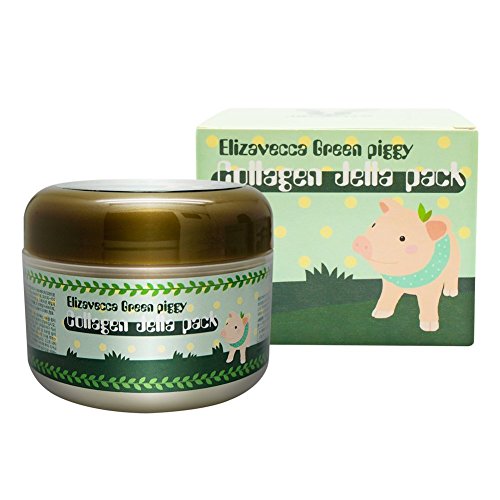 Elizavecca Elizavecca green piggy collagen jella pack pig mask for wrinkles intense hydration