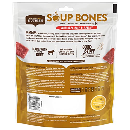 Rachael Ray Nutrish Soup Bones golosinas para Perro