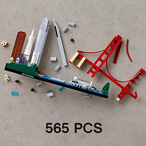 Kit de construcción Lego Architecture Skyline Collection (565 Elementos): San Francisco (21043)