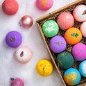 LifeAround2Angels Bath Bombs Gift Set 12 USA made Fizzies, Shea & Coco Butter Dry Skin Moisturize, Perfect for Bubble & Spa Bath. Handmade Birthday Mothers day Gifts idea For Her/Him, wife, girlfriend
