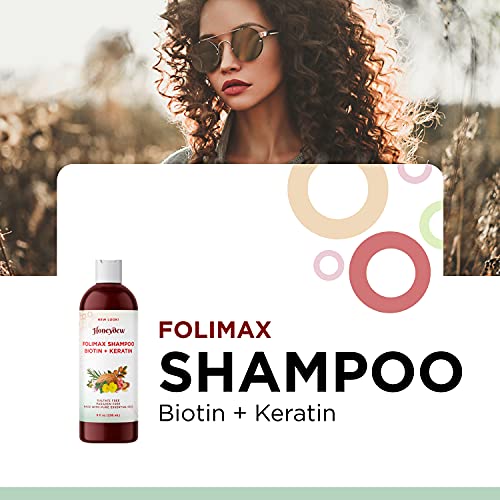 Best Hair Loss Shampoo Potent Hair Loss Fighting Formula 100% Natural Topical Regrowth Treatment Restores Hair Stops Hair Shedding Contains Biotin Rosemary Coconut Oil For Women and Men