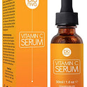 Bioniva 20% Vitamin C Serum for Face Vitamin E, Hyaluronic Acid. Vegan, Organic Anti Wrinkle & Anti Aging Serum. Reduce Wrinkles & Fine Lines & Stimulate Collagen. Dermaroller Microneedling 1oz