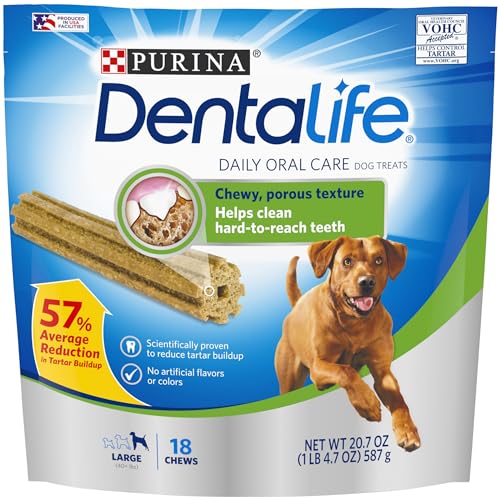 Purina DentaLife - Masticadores para perros dentales para adultos