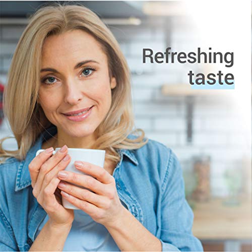 EcoAqua Filtro de repuesto para máquina de café Jura® Clearyl/Claris Blue Capresso® Clearyl, paquete de 6