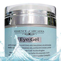 Eye Gel, for Dark Circles, Puffiness, Wrinkles, Skin Firming and Bags - Effective Anti-Aging Eye Gel for Under and Around Eyes including Crows Feet wi