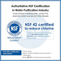 Filtro de agua para refrigerador Waterdrop Plus MWF de repuesto para GE® MWF