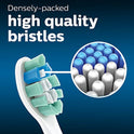 Philips Sonicare Optimal Plaque Control replacement toothbrush heads, HX9023/65, BrushSync technology, White 3-pk