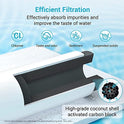 AQUACREST DW2042FR-09 Refrigerator Water Filter, Compatible with Daewoo DW2042FR, Kenmore 46-9130, DW2042FR-09, Aqua Crystal DW2042F-09