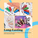 Beetles Nail Art - Pegamento de gel + látex líquido