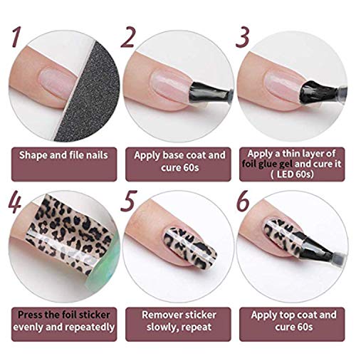 Beetles Nail Art - Pegamento de gel + látex líquido