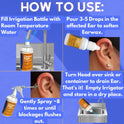 Cleanse Right Ear Wax Removal Kit- 20 Disposable Tips! with Wash Basin and Syringe - Safe, Easy to Use - Cleaner Tool to Remove Ear Blockage - Irrigation Device for Adults and Kids
