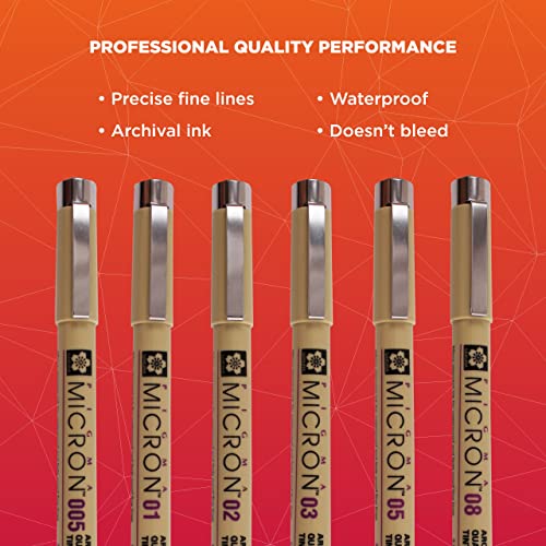 Sakura Pigma Micron Ink Pen Set