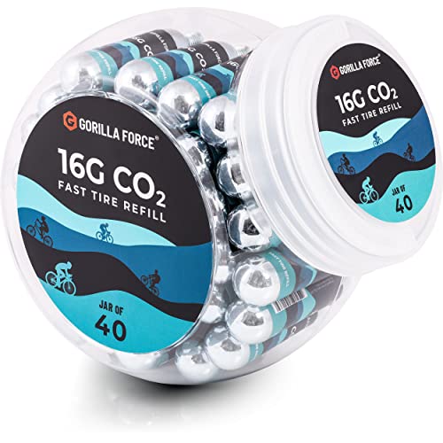 Gorilla Force | Cartuchos de CO2 de 16 g o 25 g roscados | 5 unidades