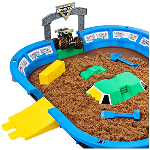 Monster Jam Set de Juego Monster Dirt, Arena de Playa