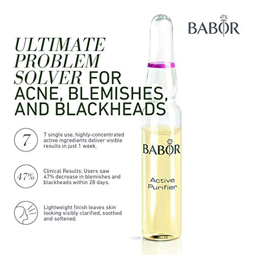 Babor Ampoule concentrados, purificador activo, 7 unidades