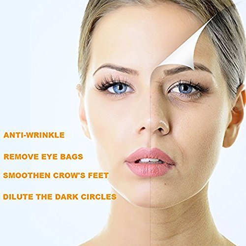 Eye Gel, for Dark Circles, Puffiness, Wrinkles, Skin Firming and Bags - Effective Anti-Aging Eye Gel for Under and Around Eyes including Crows Feet wi