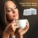 De carbón vegetal de repuesto Filtros de agua – Elimina el cloro, olores, y otras impurezas de water-for Cuisinart máquinas de café