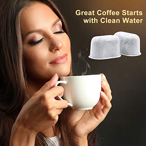 De carbón vegetal de repuesto Filtros de agua – Elimina el cloro, olores, y otras impurezas de water-for Cuisinart máquinas de café