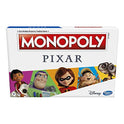 Monopoly: Pixar Edition - Juego de Mesa para niños de 8 años en adelante, Compra ubicaciones de Disney y Pixar Toy Story, The Incredibles, Up, Coco, Lightyear y más (Exclusivo de Amazon)