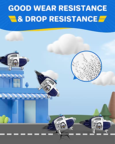 Super Wings - Figura de Juguete transformadora de Paul, avión, BOT, Escala de 5 Pulgadas