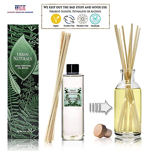 Urban Naturals Top Stress Relief Eucalyptus Spearmint Reed Diffuser Oil Refill