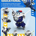 Super Wings - Figura de Juguete transformadora de Paul, avión, BOT, Escala de 5 Pulgadas
