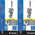 Pilot FriXion Clicker Bolígrafos de gel retráctiles borrables