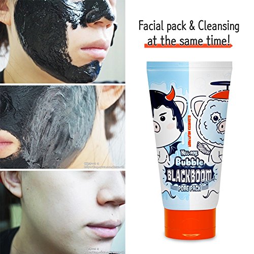 Elizavecca Elizavecca milky piggy hell pore bubble blackboom charcoal cleansing and remove sebum pore pack