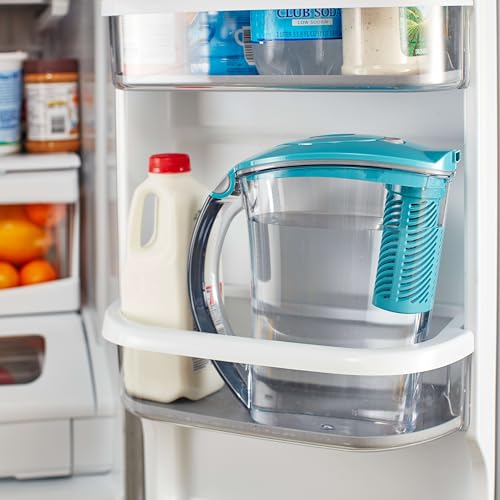 Brita 10 Cup Stream Filtro como usted Vierta Agua Jarra con 1 filtro, rápidos, sin BPA, carbono Gray