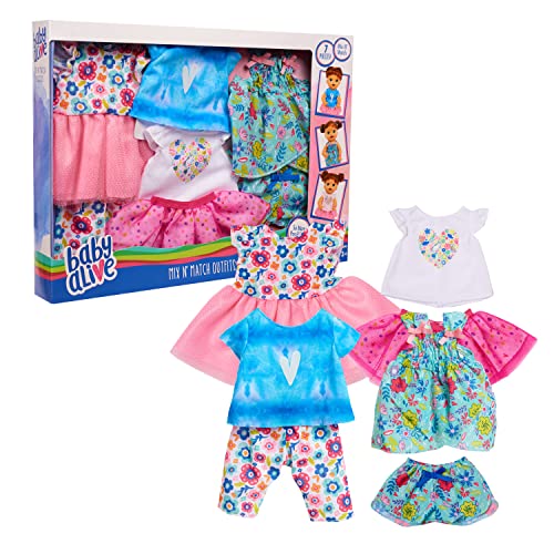 Baby Alive Mix N' Match - Conjunto de Ropa para bebé (1 Unidad)
