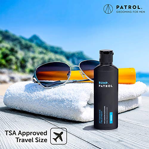 Sérum para tratamiento de choque de fórmula original de Bump Patrol - Afeitadores de afeitar, solución de cabello encarnado para hombres y mujeres - 4 onzas