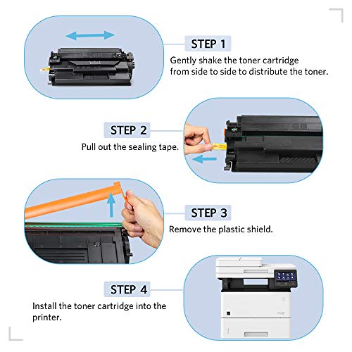 Leize Cartucho de tóner Compatible de Repuesto para Canon 121 3252C001, Paquete de 2 Unidades de Alto Rendimiento, 5.000 páginas para Impresora láser imageCLASS D1620 D1650, Color Negro