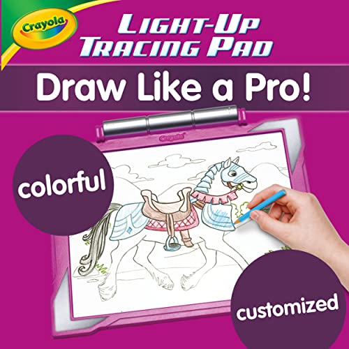 Crayola Light Up Tracing Pad Rosa