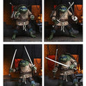 NECA Universal Monsters TMNT Figura de acción a Escala de 18 cm Ultimate Leonardo Jorobado
