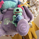LFSLAS Lilo y Stitch Peluches Altura sentada 28 Cm Biberón Stitch Peluche Peluche Muñeca Suave para niños para Regalo