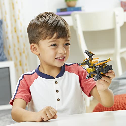 Transformers Dinobot Adventures Dinobot Squad Grimlock, Dinobot Snarl, and Predaking 3-Pack Converting Figures, 4.5-Inch Toys, Ages 3 and Up