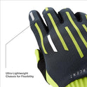 100% Guantes de Ciclismo de montaña Honda – MTB, Moto de Suciedad y Equipo de protección de conducción Powersport para Hombres